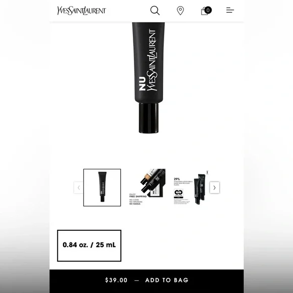 NEW Yves Saint Laurent Nu Blotting Lotion - Picture 2 of 5